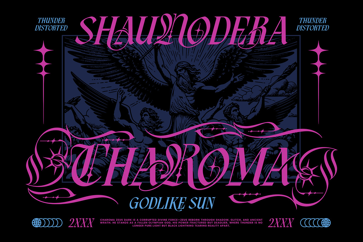 Taroth Sharp Typeface, a Blackletter Font by alit design (Photo 4 of 17)