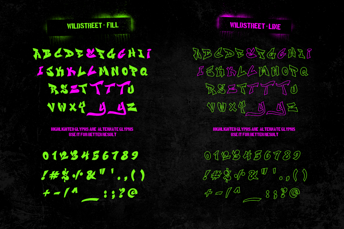 Graffiti Wildstreet Fonts, a Font by tomatstudio (Photo 7 of 8)