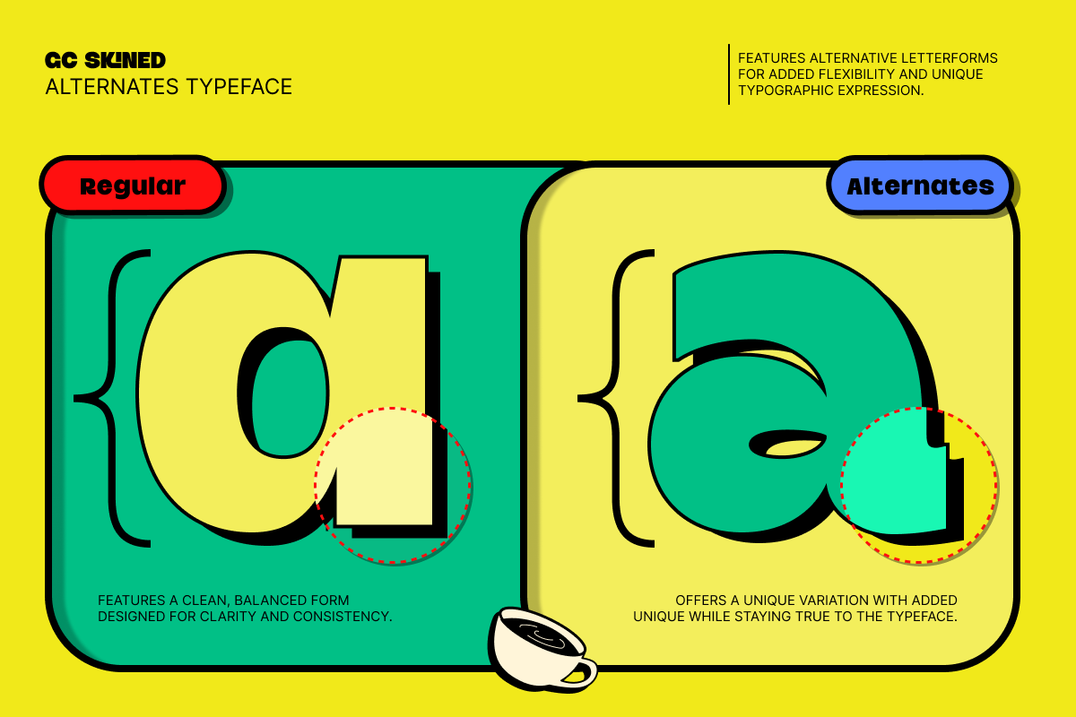 GC Skined – Bold Condensed Display, a Sans Serif Font by Glyphonic (Photo 5 of 15)