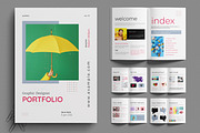 Modern Graphic Designer Portfolio, a Brochure Template by MightyDesign (Thumbnail 1 of 6)