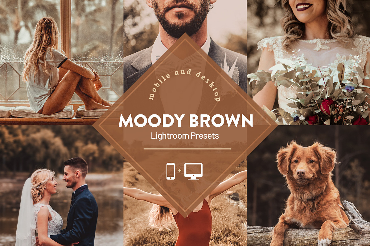 Moody Brown Lightroom Presets, a Preset Add-On by artboard1 (Photo 1 of 7)