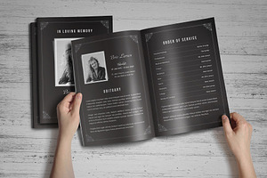 Funeral Program A5 Brochure V1