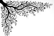 50 Tree Branch Corner Silhouette, a Decorative Illustration by Amazin_art (Thumbnail 11 of 27)