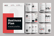 Corporate Business Plan, a Brochure Template by ContestDesign (Thumbnail 1 of 3)
