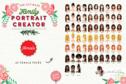 Christmas - Family Portrait Creator, an Illustration by Lauren Lesley Studio (Thumbnail 4 of 14)