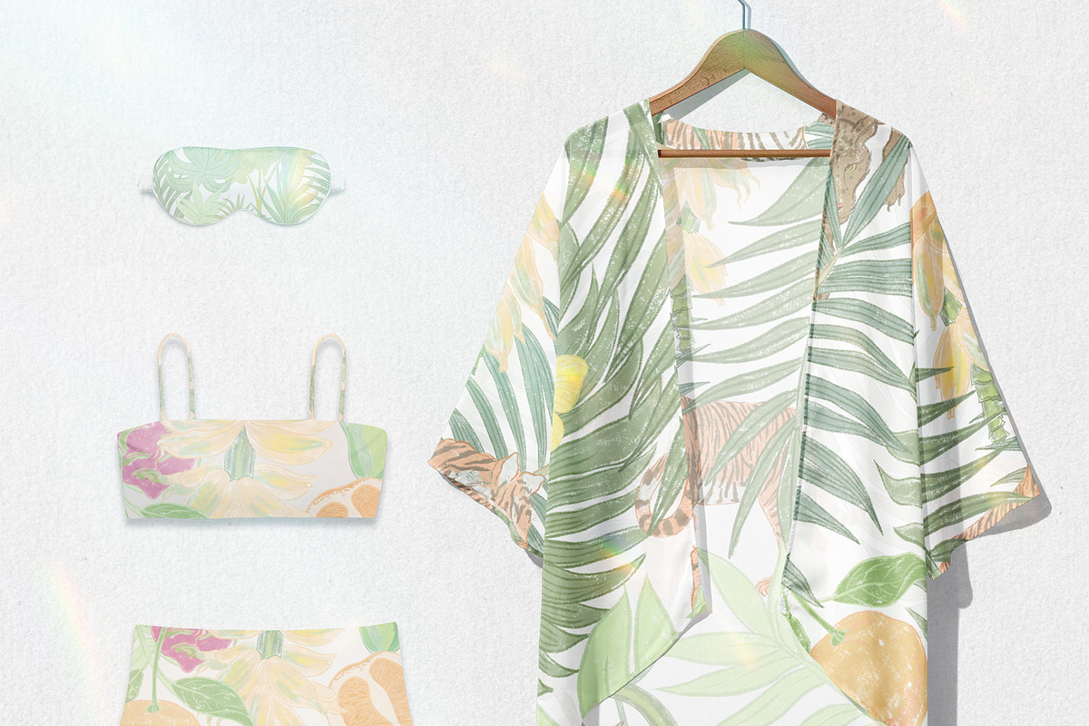 Solana Tropical Whimsy Design Bundle, a Pattern Graphic by mila_leev (Photo 17 of 23)