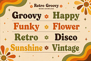 Retro Groovy, a Script Font by Wow Magic (Thumbnail 3 of 5)