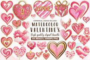 Valentine's Clipart Heart, an Illustration by Sublimation Artist (Thumbnail 1 of 6)