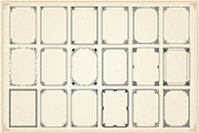 Decorative frames and borders set #2, an Object Graphic by Digiselector Design Goods (Thumbnail 3 of 7)
