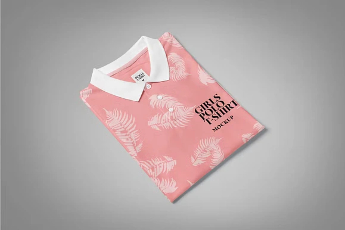 Polo Shirt Mockup Template Set, a Shirt Mockup by PaperMoon (Photo 5 of 6)