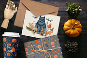 Happy Halloween watercolor set, a Decorative Illustration by Natalia Fedorova (Thumbnail 7 of 14)