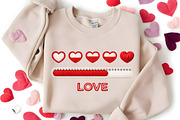 Valentine Love PNG, Valentine PNG, an Illustration by Canvas Craft (Thumbnail 5 of 7)