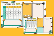 Annual Calendar 2025 Back to School, a Poster Template by Emilly Studio (Thumbnail 4 of 5)