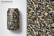 USA Camouflage Seamless Patterns, a Pattern Graphic by 3Y_Design (Thumbnail 6 of 6)