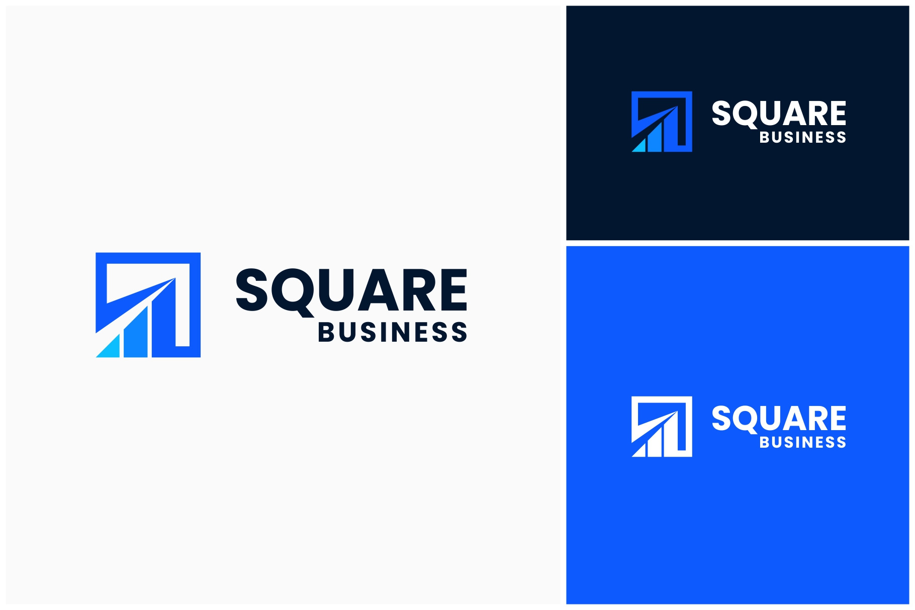 Square Chart Business Logo, a Branding & Logo Template by sore.studios