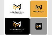 Letter M or MM Line Logo, a Branding & Logo Template by ika trisiana (Thumbnail 1 of 2)