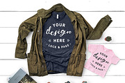 T-Shirt Mockup Bundle Bella Canvas, a Shirt Mockup by lock and page (Thumbnail 44 of 71)