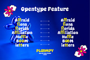 Ploompy - Bold : Display Font, a Sans Serif Font by jackandson (Thumbnail 4 of 10)