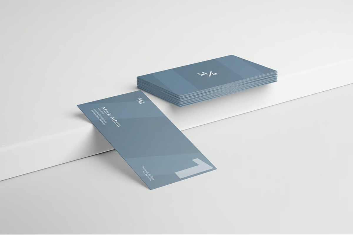 Business Card Mockup, an Advertising Mockup by Se٧enStudio (Photo 3 of 5)