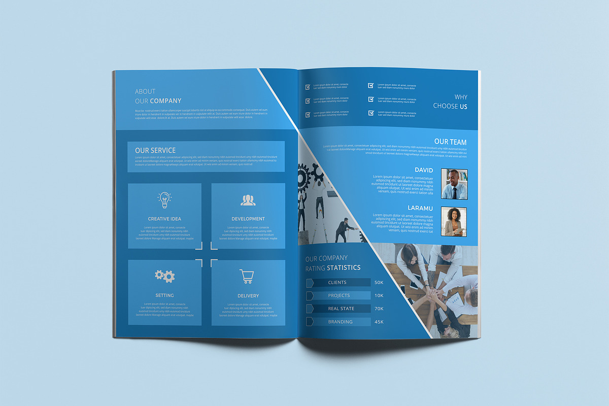 Bi-fold Brochure, a Brochure Template by artisanHR (Photo 4 of 4)