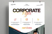 Corporate Flyer Template, a Flyer Template by MightyDesign (Thumbnail 2 of 8)