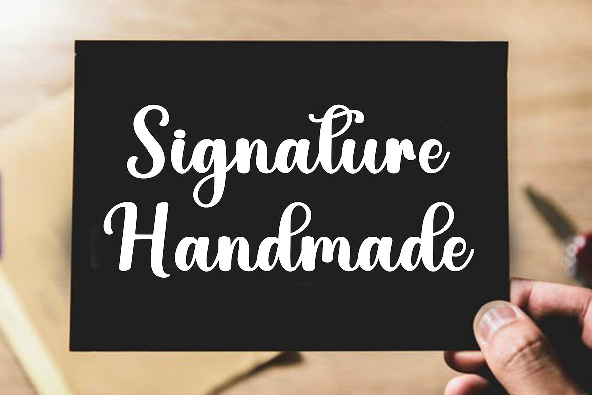 Good March, a Handwritten Font by InermediaSTUDIO (Photo 7 of 8)
