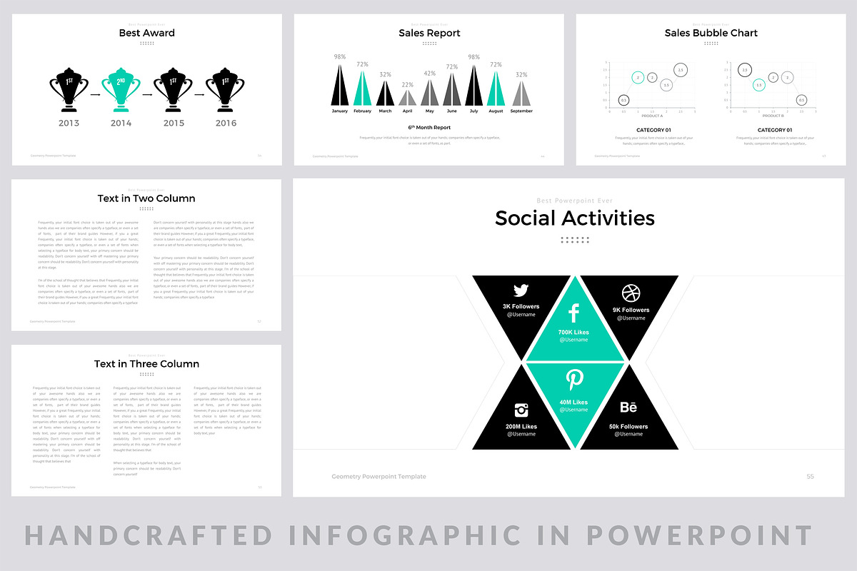 Geometric Keynote Template, a Presentation Template by ZAAS