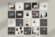 Influencer Instagram Pack | PS CANVA, a Social Media Template by Visuel Colonie® (Thumbnail 17 of 18)