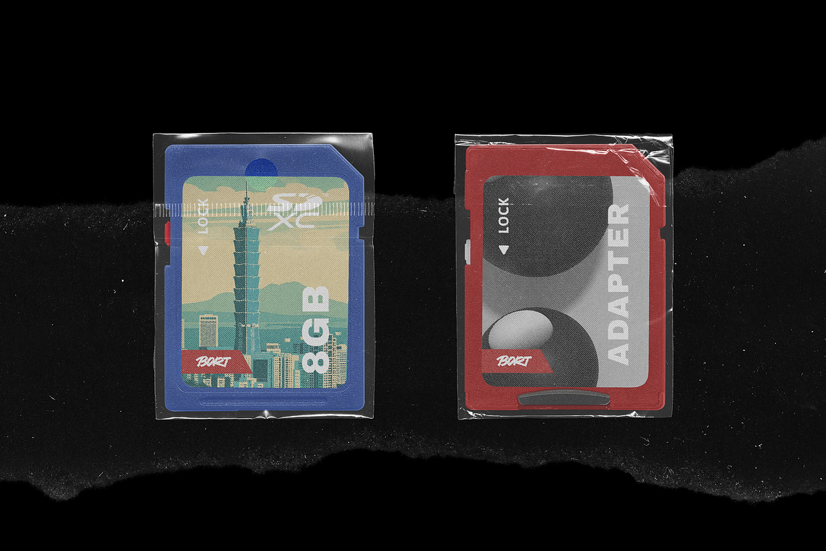 SD Card Mockup Pack, a Device Mockup by BORT GRAPHIC (Photo 6 of 7)