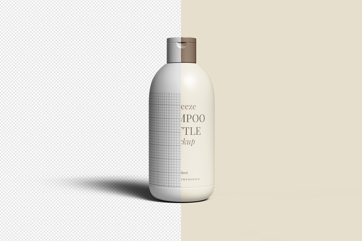 Squeeze Shampoo Bottle Mockup, a Packaging Mockup by Illusiongraphic (Photo 13 of 22)