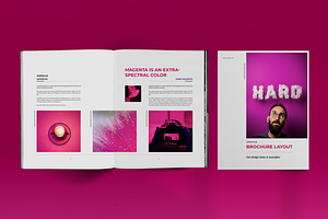 Magenta Studio Promo Brochure Layout