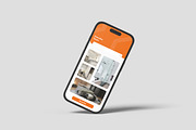 iPhone 16 Mockup, an iPhone Mockup by scribrostudio (Thumbnail 2 of 12)