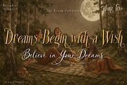 Sterious Dream - Timeless font Trio, a Handwritten Font by HypeWorksCo (Thumbnail 3 of 42)