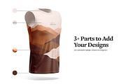 Sleeveless Shirt Animated Mockup, a Shirt Mockup by rebrandy (Thumbnail 5 of 11)