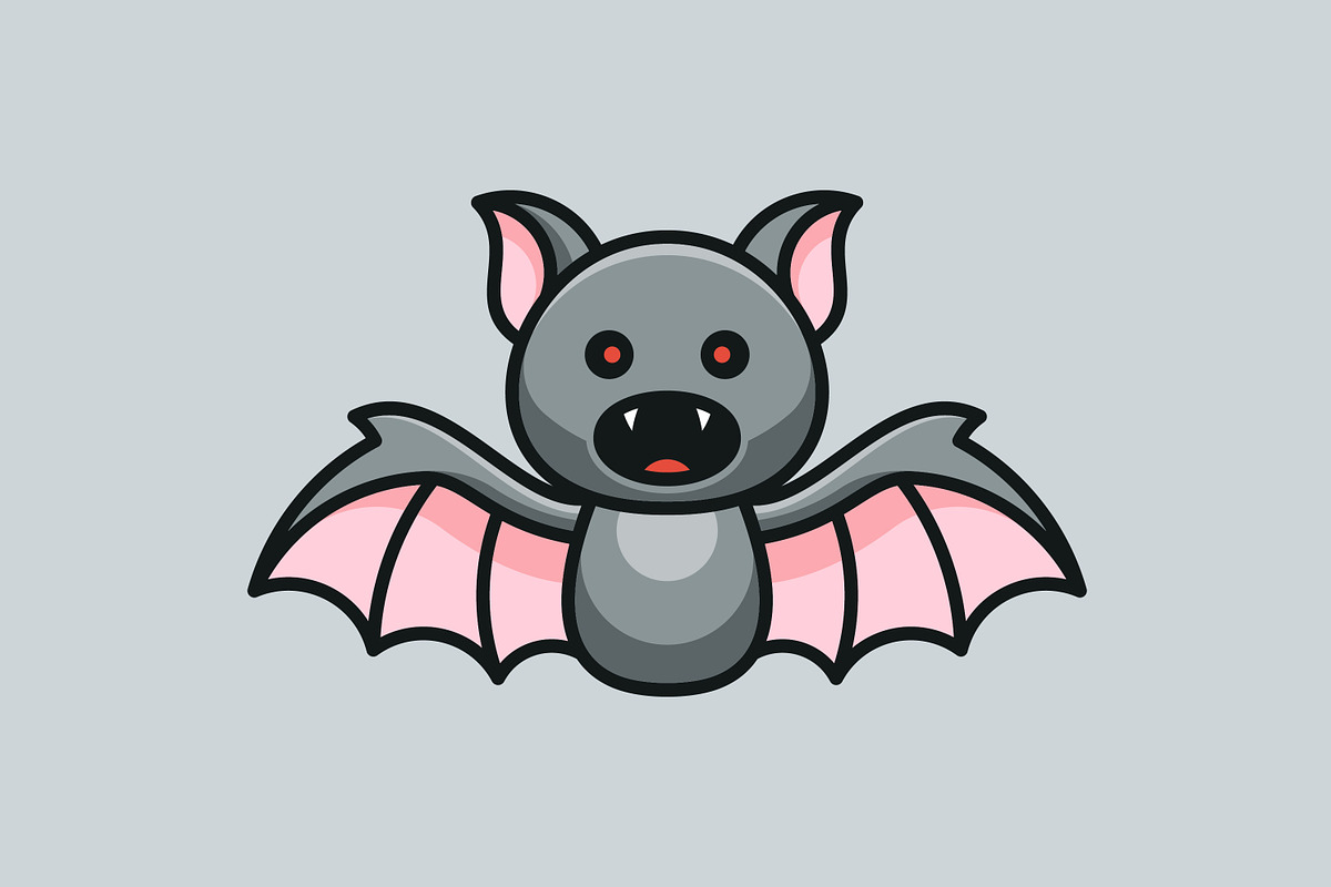 vampire bat logo vector template, a Branding & Logo Template by OmerStudio