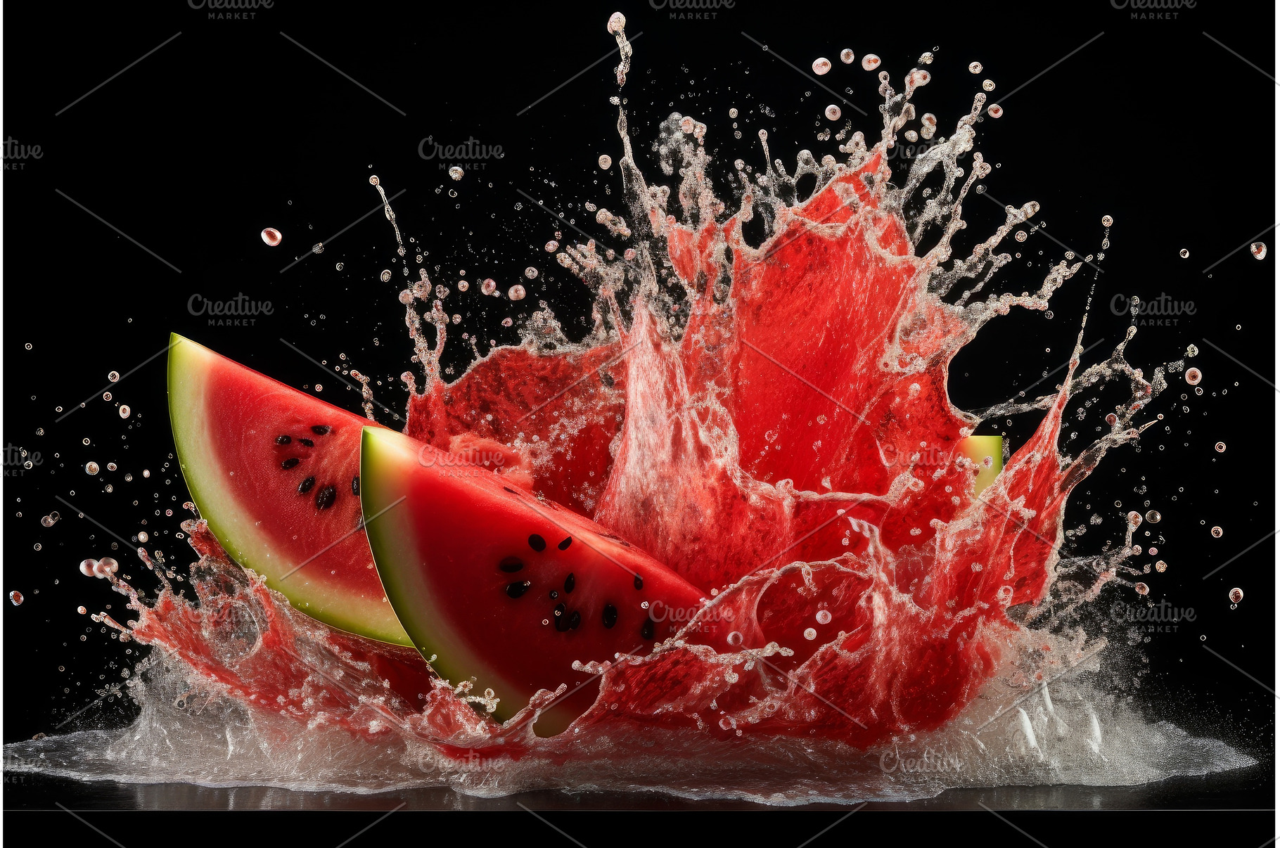 Refreshing Fresh watermelon, a Food & Drink Photo by Ylivdesign