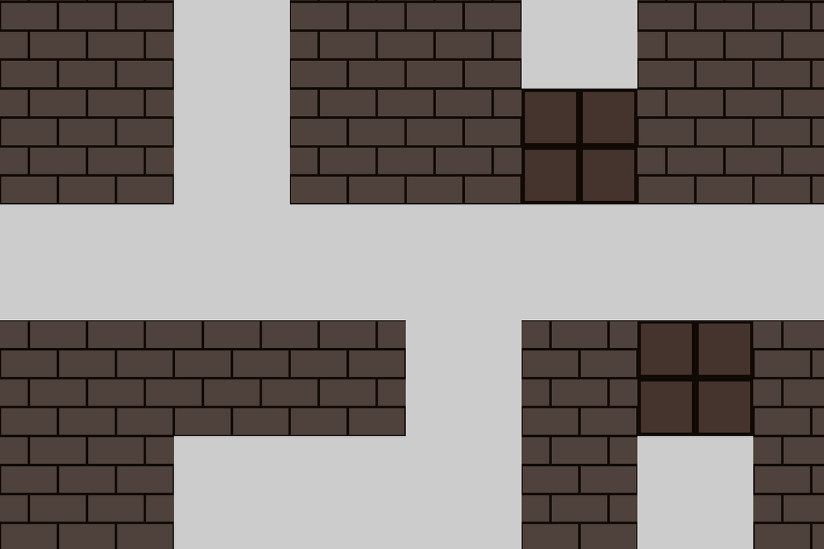 Wall sprites for 2D game design, a Pattern Graphic by dacascas (Photo 4 of 5)