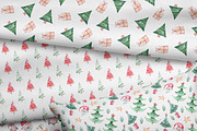 Christmas digital paper pack, a Pattern Graphic by Tiana Geo (Thumbnail 6 of 6)