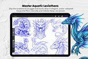 150 Dragon Procreate Stamp Brushes, a Brush Add-On by Selentaori Studio (Thumbnail 6 of 11)