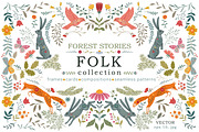 Forest Stories. Folk Collection, an Object Graphic by Molly art (Thumbnail 1 of 17)