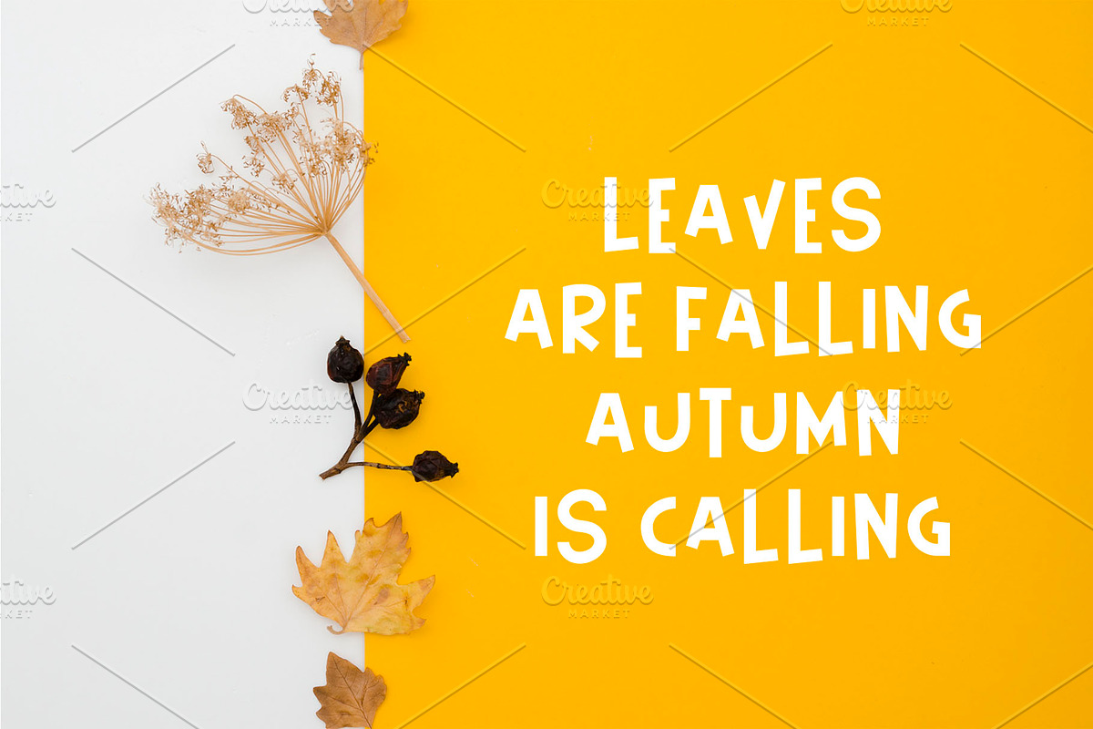 Happy Pumpkin Font preview 2