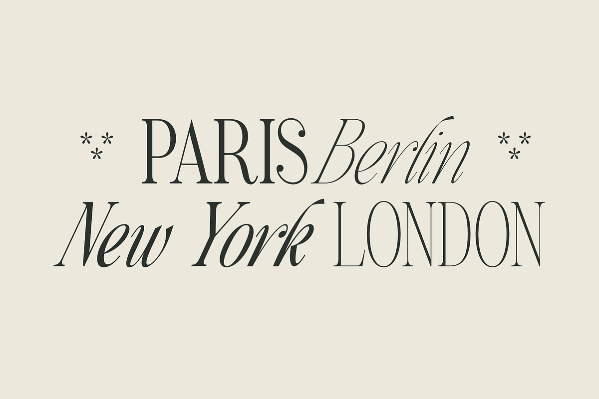 Gladysh | Elegant Condensed Serif, a Serif Font by Sealoung (Photo 12 of 15)