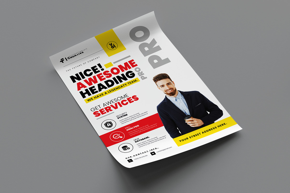 Business Flyer Template, a Flyer Template by FlyeredTemplate (Photo 3 of 3)