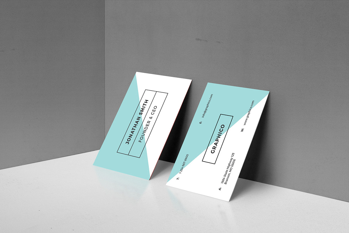 Simple Minimal Business Card - 53, a Business Card Template by ND Design (Photo 7 of 7)
