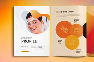 Company Profile, a Brochure Template by WOWPro