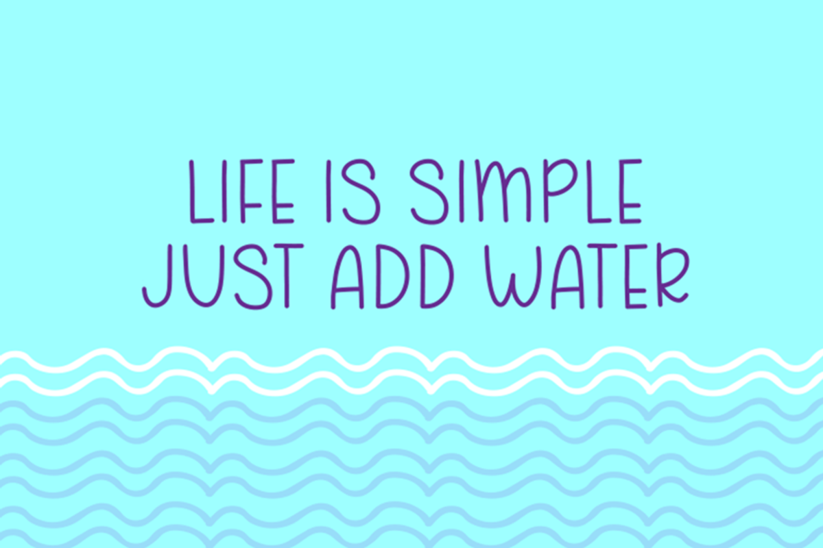 Ocean Blue, a Serif Font by Carrtoonz (Photo 3 of 5)