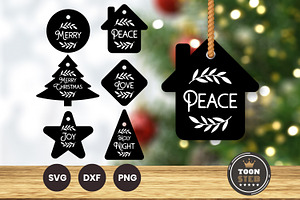 Christmas decorations svg Vol 1