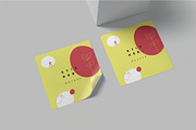 Sticker Mockup, a Packaging Mockup by megostudi0 (Thumbnail 3 of 7)