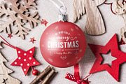 Christmas Mock-up, an Advertising Mockup by zippypixelstudio (Thumbnail 6 of 13)