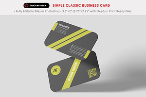 2 In 1 Classic Business Card V08